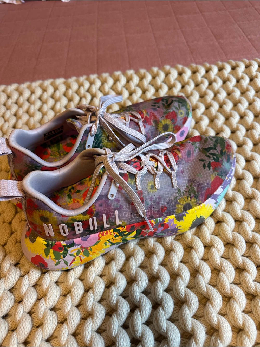 NOBULL Floral Multi-Color Kids' Training Sneakers